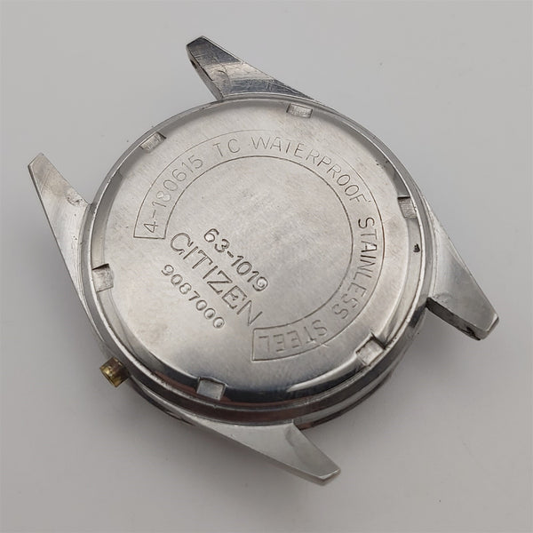 PROJECT TO FIX CITIZEN PARA WATER MANUAL ROUND THICK LUGS STEEL DATE WATCH 8151