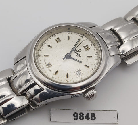 PROJECT TO FIX FENDI LADIES ROMAN DIAL DRESS WATCH EU SHIP WATCH 9848