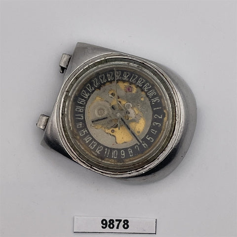 FOR PARTS OR TO RESTORE RADO PLANNING MENS SS DATE WATCH BVT09878