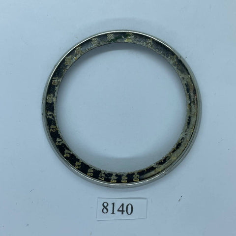 USED SEIKO MENS BEZEL & INSERT FOR 6138 0011 UFO CHRONOGRAPH WATCH BVT08140