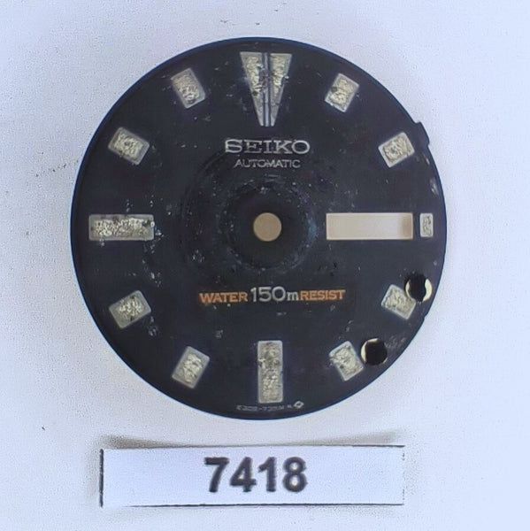 USED VINTAGE SEIKO DIAL FOR 6309 7290 DIVE WATCH BVT07418