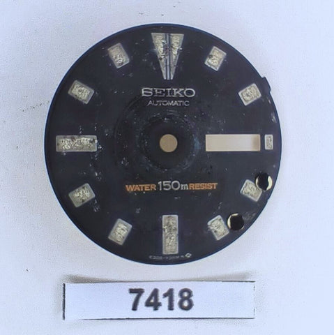 USED VINTAGE SEIKO DIAL FOR 6309 7290 DIVE WATCH BVT07418
