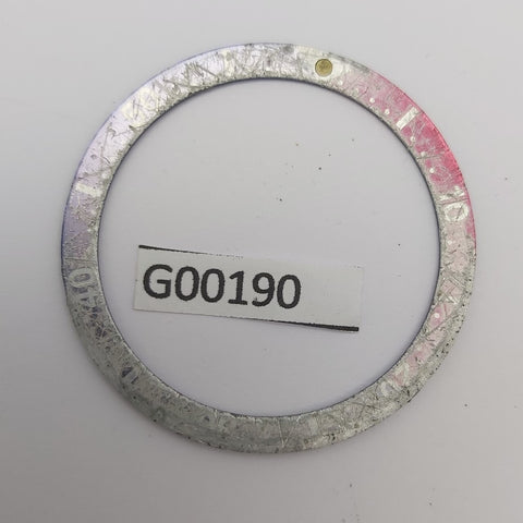 USED VINTAGE SEIKO BEZEL INSERT FOR SKX007 6309 7040 7290 6306 DIVE WATCH G00190