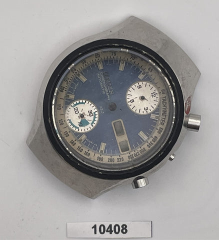 USED RARE VINTAGE CITIZEN CHRONOGRAPH 67-9038 DIAL SS CASE BEZEL COVER BVT010408