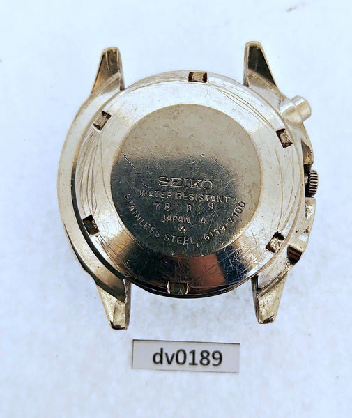PROJECT TO FIX SEIKO 6139 MENS SS AUTO DAY DATE EU SHIP 781019 WATCH DV00189