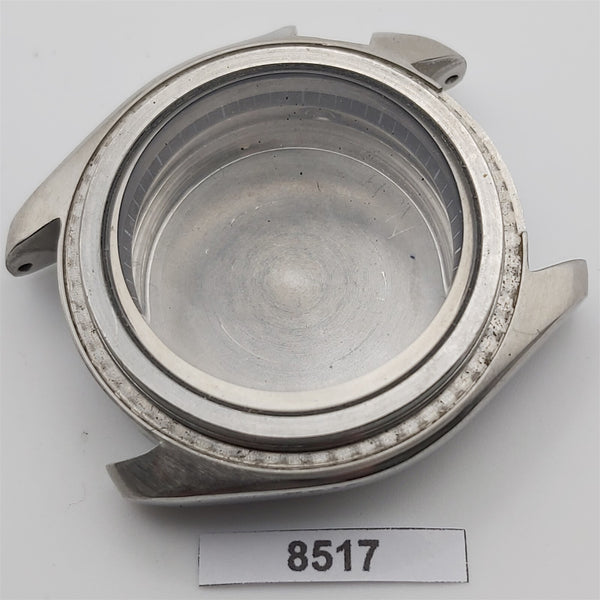USED POLISHED SEIKO 4205 0155 MIDSIZED WATCH DIVER CASE GLASS BACK COVER BVT8517