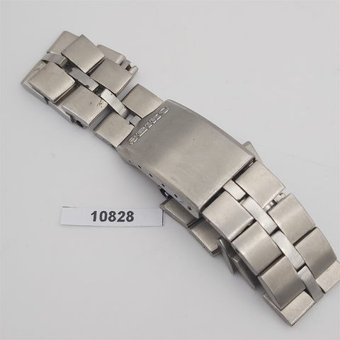 VINTAGE SEIKO SS BAND 6138 0040 BULLHEAD FISHBONE CHRONOGRAPH MENS WATCH BV10828