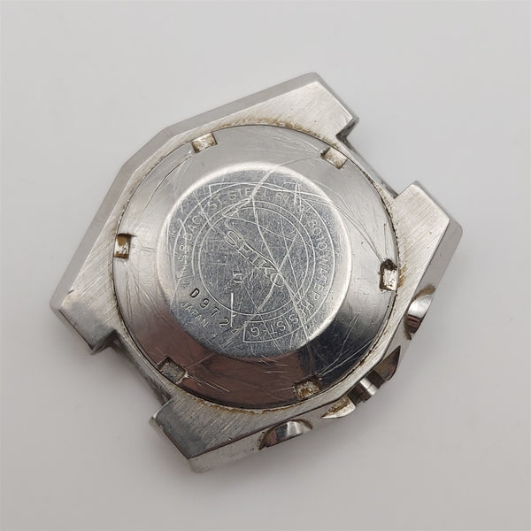 USED VINTAGE SEIKO 6139 MID CASE AND COVER CHRONOGRAPH SS WATCH BVT6667