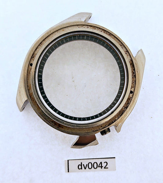 USED SEIKO 7002 7020 MIDCASE, MINUTE TRACK, GLASS KIT MENS WATCH DV0042