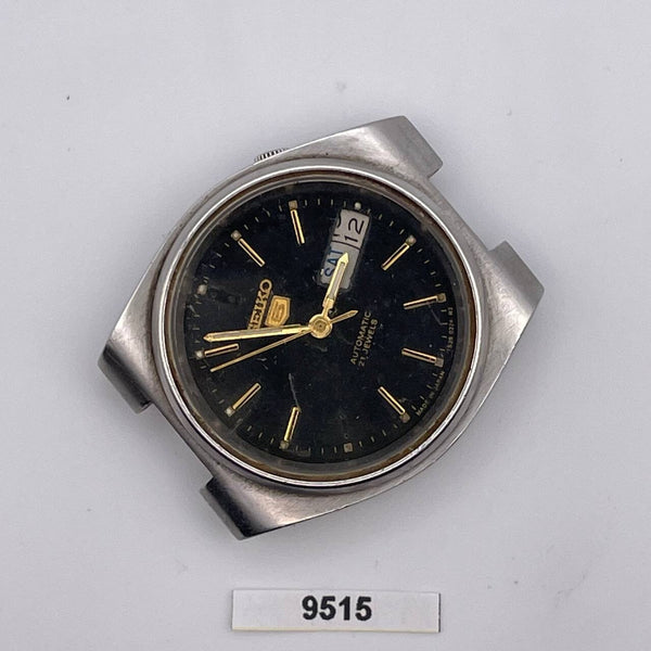 PROJECT TO FIX SEIKO 5 SPORTS 7009 3130 MENS SS AUTO DAY DATE WATCH 9515