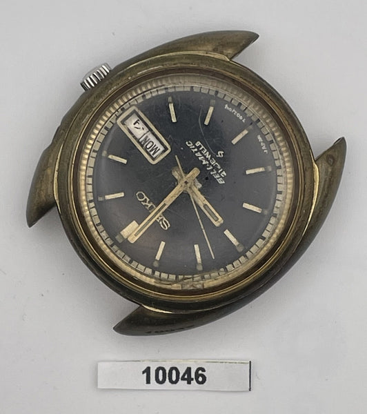 PROJECT FIX SEIKO BELLMATIC 4006 MENS GOLD AUTO DAY DATE WATCH EU SHIP 10046