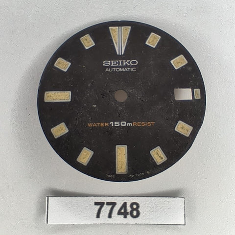 USED VINTAGE SEIKO DIAL FOR 7002 7000 DIVE WATCH BVT07748