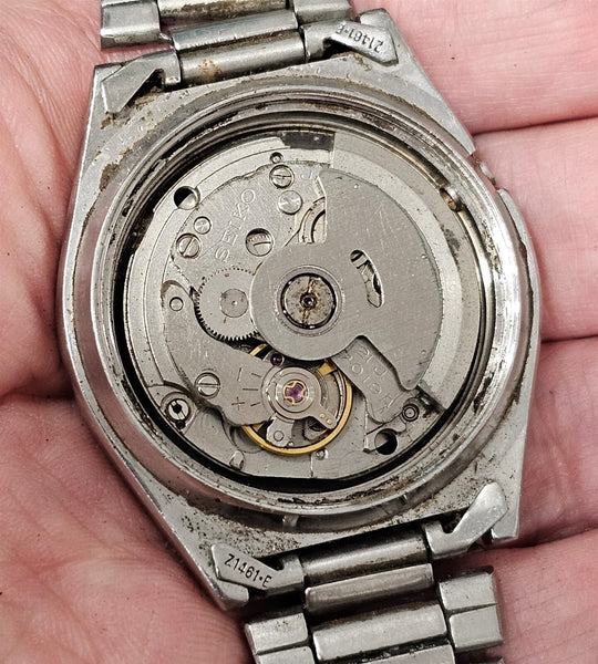 PROJECT TO FIX SEIKO 5 7009 4040 MENS SS AUTO DAY DATE WATCH BVT09976