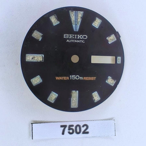 USED VINTAGE SEIKO DIAL FOR 6309 7290 DIVE WATCH BVT07502