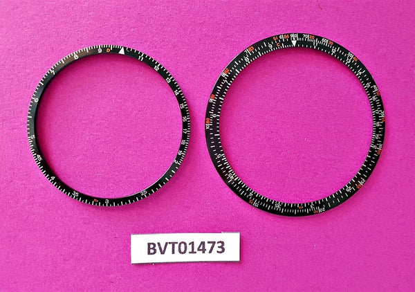NEW FOR SEIKO BEZEL INSERT 6138 7000 SLIDE RULE CALCULATOR CHRONOGRAPH BVT01473