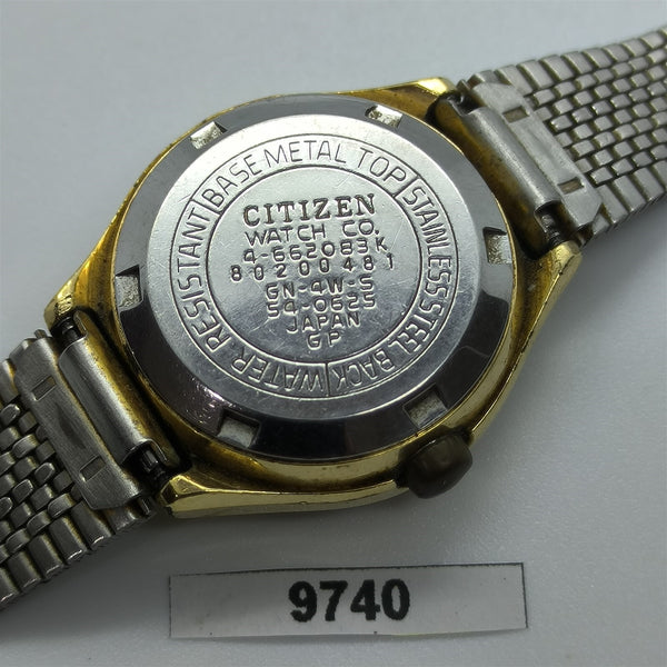 PROJECT TO FIX VINTAGE CITIZEN HOODED CASE LADIES DAY DATE WATCH EU SHIP 9740