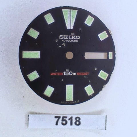 USED VINTAGE SEIKO DIAL FOR 6309 7290 DIVE WATCH BVT07518