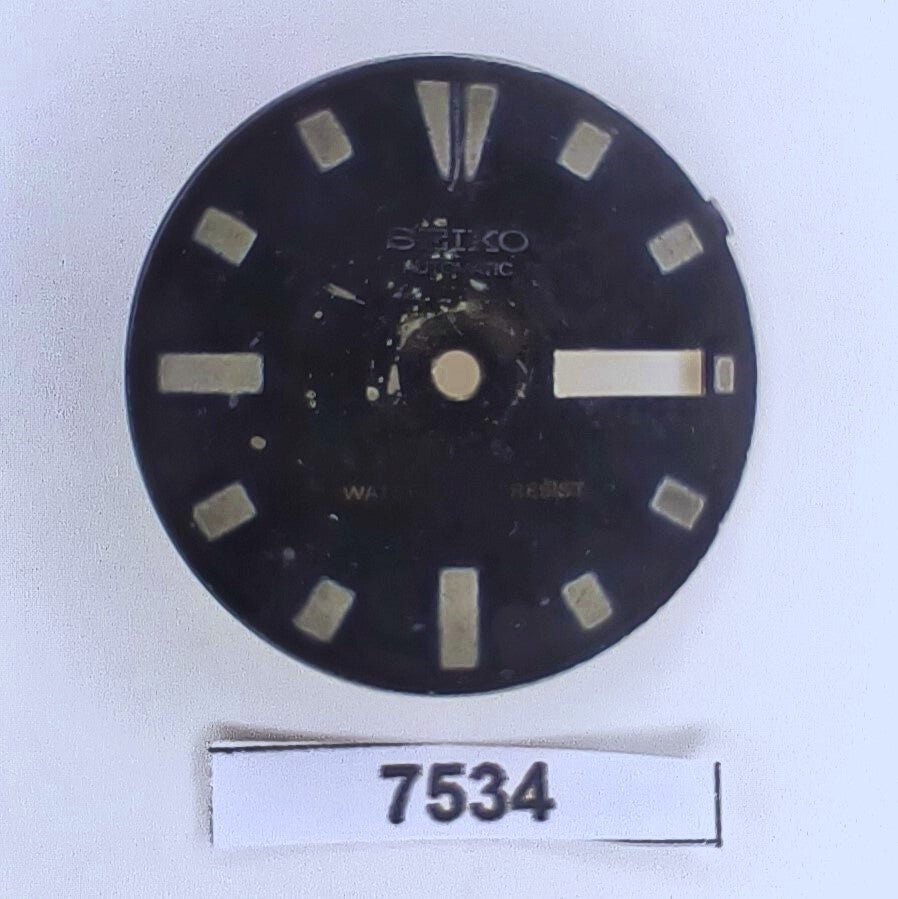 USED VINTAGE SEIKO DIAL FOR 6309 7290 DIVE WATCH BVT07534