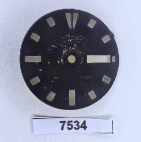 USED VINTAGE SEIKO DIAL FOR 6309 7290 DIVE WATCH BVT07534