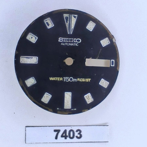 USED VINTAGE SEIKO DIAL FOR 6309 7290 DIVE WATCH BVT07403