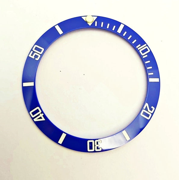 NEW AF SEIKO LEX SUBMARINE BLUE KIT CASE BEZEL GLASS CROWN STRAP DIAL HAND EU
