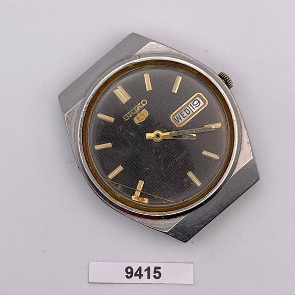 PROJECT TO FIX SEIKO 5 6309 563A MENS SS AUTO DAY DATE WATCH 9415