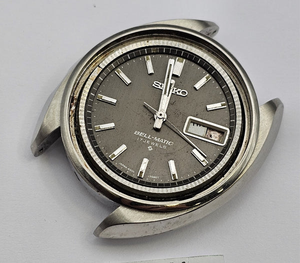PROJECT TO FIX SEIKO BELLMATIC 4006 7000 MENS AUTO DAY DATE WATCH EU SHIP B9484