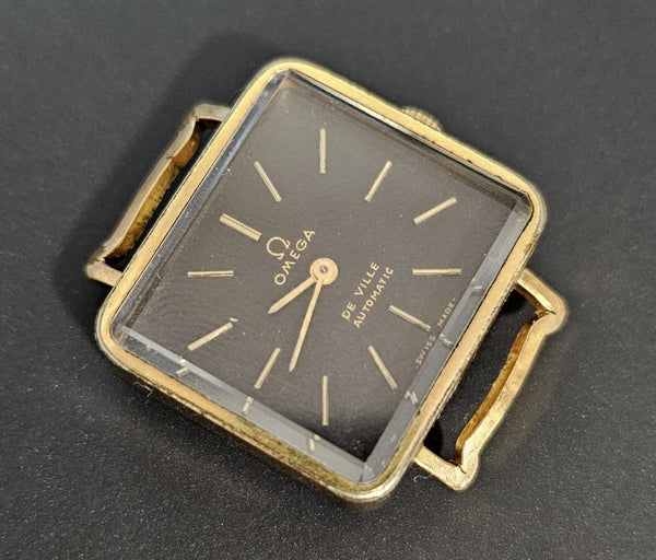 PROJECT TO FIX OMEGA de VILLE AUTOMATIC DRESS GOLD LADIES WATCH EU SHIP 6559