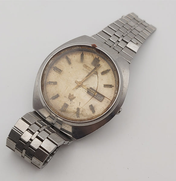 PROJECT TO FIX VINTAGE CITIZEN CRYSTAL 7 MENS SS DAY DATE 40mm WATCH BVT06630