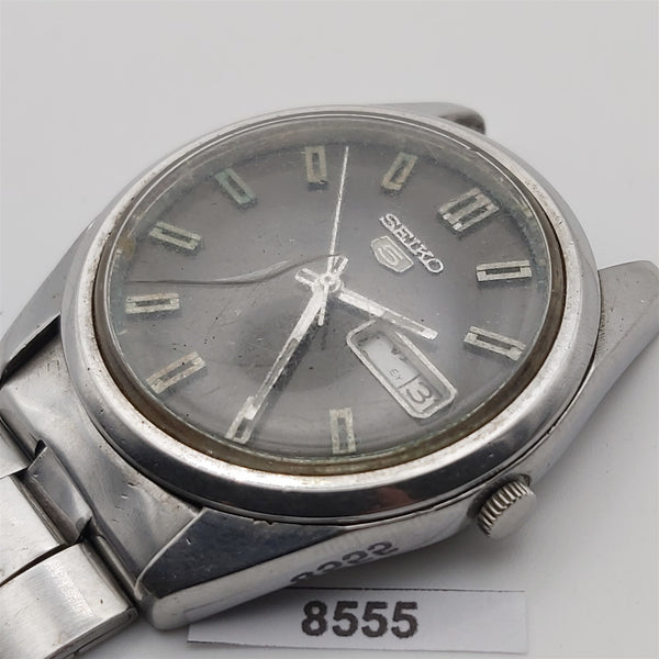 PROJECT TO FIX SEIKO 5 6309 8900 DAY DATE AUTOMATIC MENS EU SHIP WATCH 8555