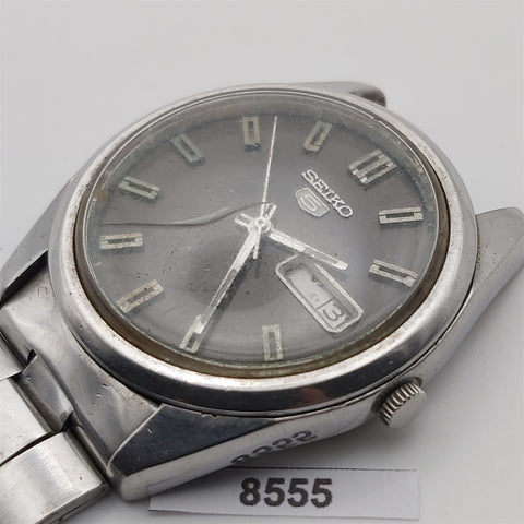 PROJECT TO FIX SEIKO 5 6309 8900 DAY DATE AUTOMATIC MENS EU SHIP WATCH 8555
