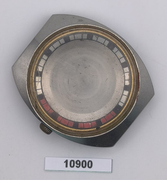 RARE VINTAGE RADO CAPTAIN COOK MIDCASE COVER AND MINUTE TRACK MENS WATCH 10900