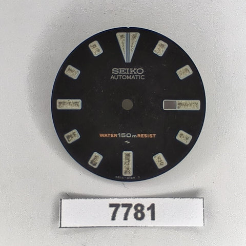 USED VINTAGE SEIKO DIAL FOR 4205 MIDSIZE DIVE WATCH BVT07781