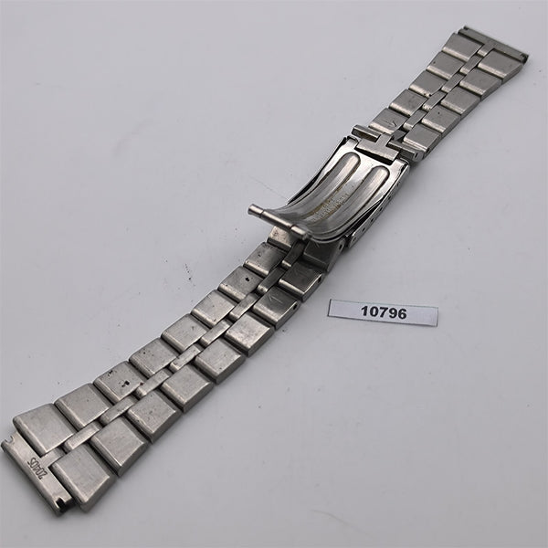VINTAGE SEIKO SS BAND 6138 0040 BULLHEAD FISHBONE CHRONOGRAPH MENS WATCH BV10796