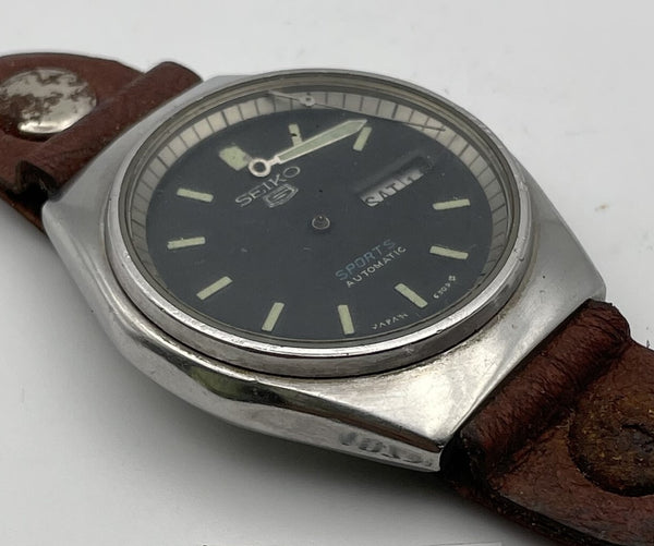 PROJECT TO FIX SEIKO 5 6309 720B MENS AUTOMATIC DAY DATE WATCH 10233
