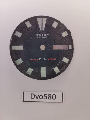 USED VINTAGE SEIKO DIAL FOR 6309 7290 DIVE WATCH DV0580