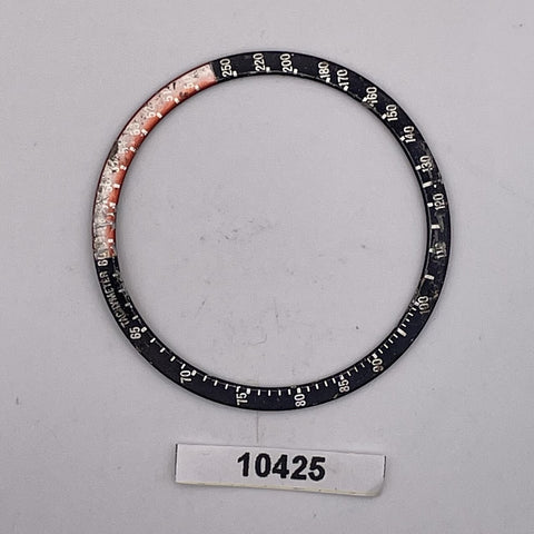USED VINTAGE SEIKO BEZEL INSERT 6139 COKE POGUE PEPSI CHRONOGRAPH WATCH BVT01425