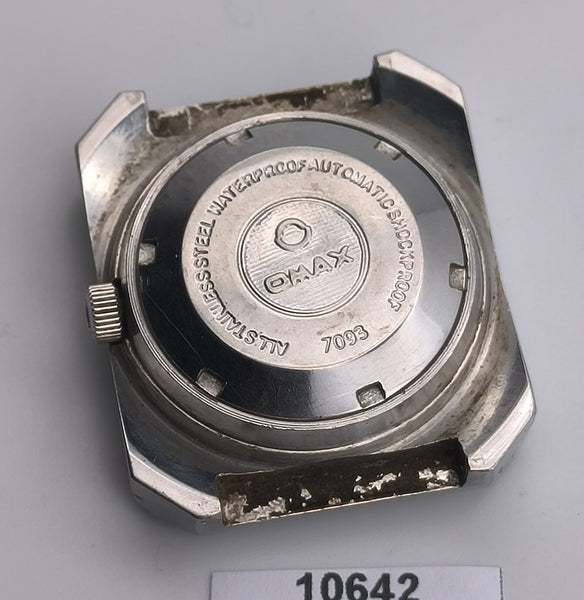PROJECT TO FIX OMAX AUTOMATIC SS MENS DAY DATE WATCH EU SHIP 10642