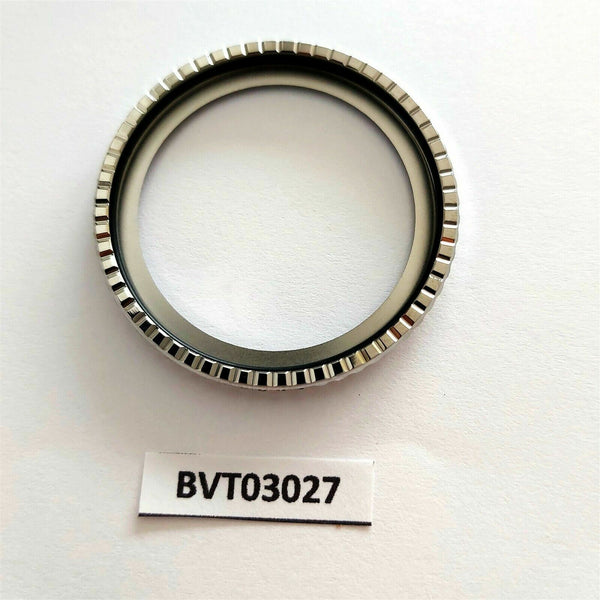 NEW AF SEIKO MENS BEZEL BLACK "IO" INSERT 7002 7000 6309 7290 WATCH BVT03027