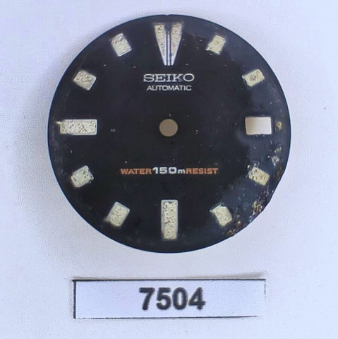 USED VINTAGE SEIKO DIAL FOR 7002 7000 DIVE WATCH BVT07504