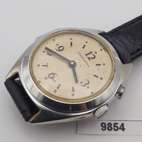PROJECT TO FIX VINTAGE CITIZEN 63-0233 BOYSIZE BLIND PERSON WATCH EU SHIP 9854