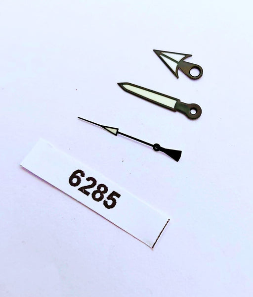  NEW FOR SEIKO ALL BLACK HARPOON 7S26 NH35 7002 SUPERLUME WATCH HANDS BVT06285