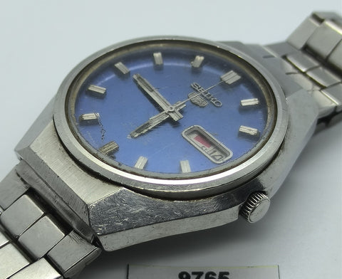 PROJECT TO FIX SEIKO 5 SPORTS 6319 8130 MENS 796399 SS AUTO DAY DATE WATCH B9765