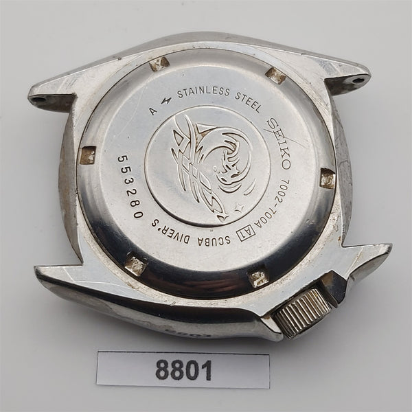 PROJECT TO FIX SEIKO 7002 7000 SS HEAD DAY DATE AUTO 553280 WATCH EU SHIP 
