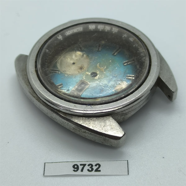 USED VINTAGE SEIKO 6139 MID CASE AND COVER CHRONOGRAPH SS WATCH BVT09732