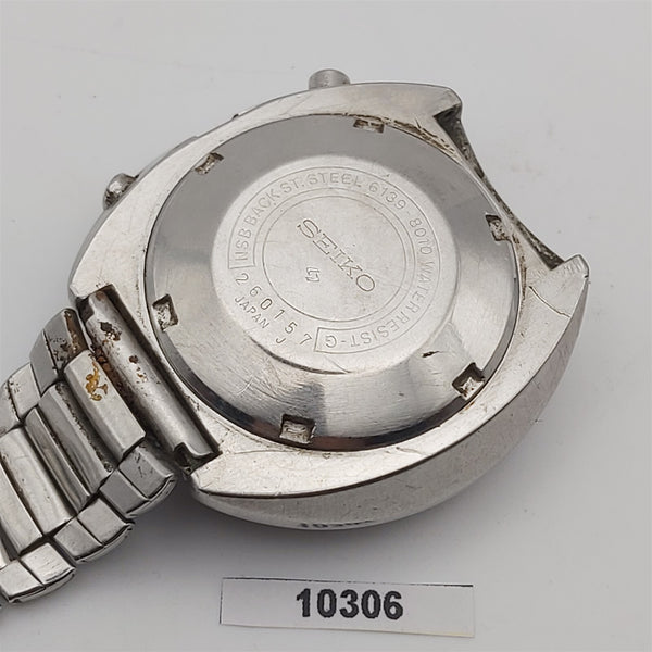PROJECT TO FIX SEIKO 6139 8010 MENS AUTO DAY DATE 260157 EU SHIP WATCH 10306