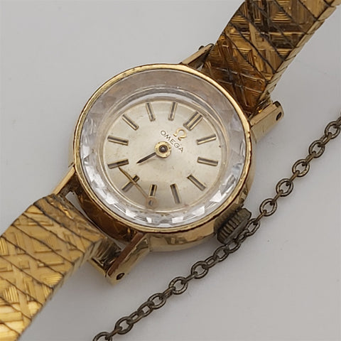 PROJECT FIX OMEGA GOLD MANUAL WIND LADIES COCKTAIL WATCH EU SHIP BVT6623
