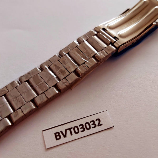 NEW SEIKO STAINLESS BAND SEIKO 6139 6002 POGUE CHRONOGRAPH 19MM FOLDED BVT03032