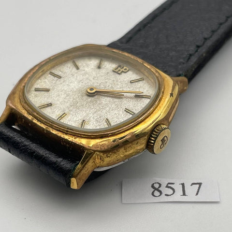 PROJECT TO FIX GIRARD PERREGAUX GOLD PLATE LADIES WATCH EUROPE SHIP 8517