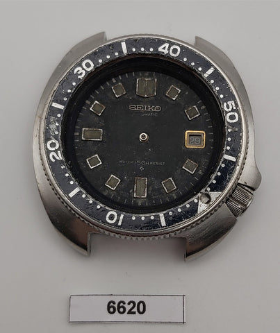 PROJECT TO FIX SEIKO 6105 8110 CAPTAIN WILLARD APOCALYSE DATE DIVE WATCH BV6620